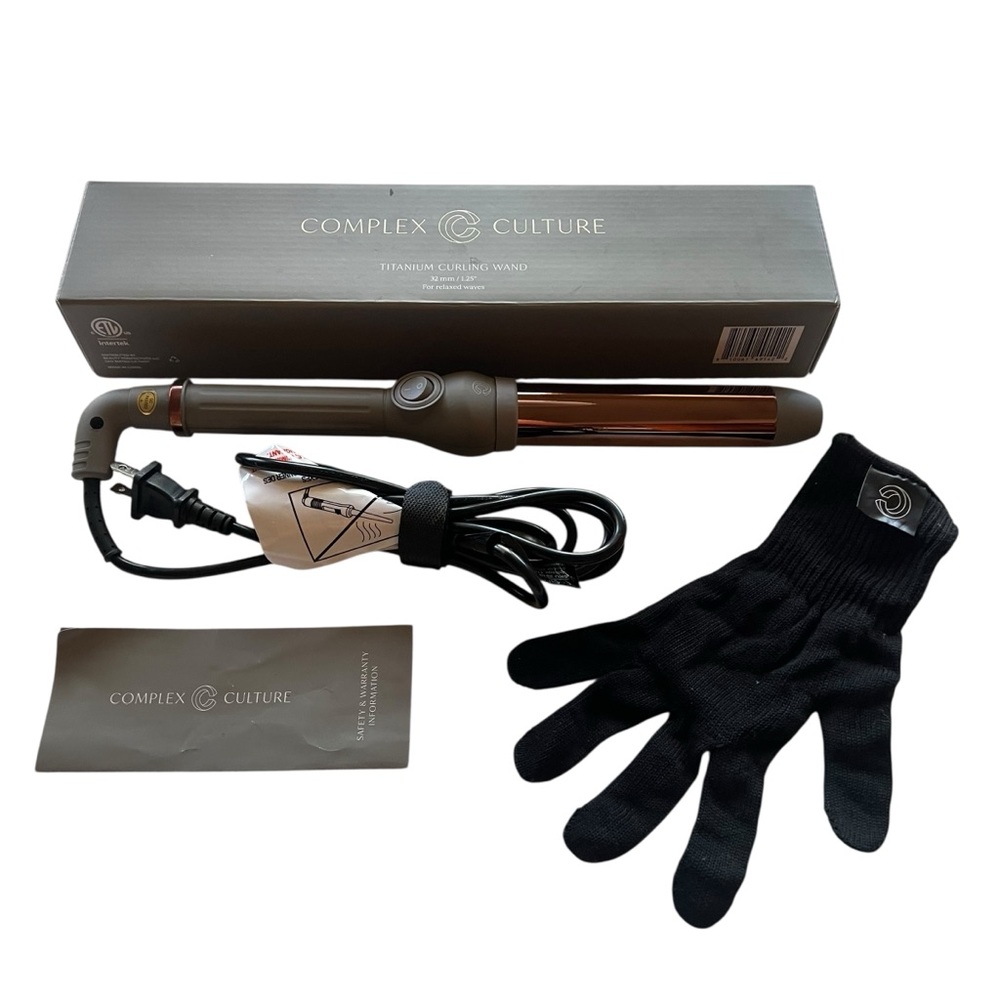 Complex Culture Titanium Curling Wand 32mm / 1.25”